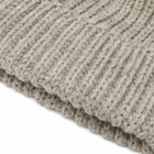 Café Mountain Men's Wool Toque Beanie in Chalk 