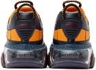 Moschino Black & Orange Bubble Teddy Sneakers