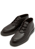 Tods Polacco Grained Leather Shoes Brown
