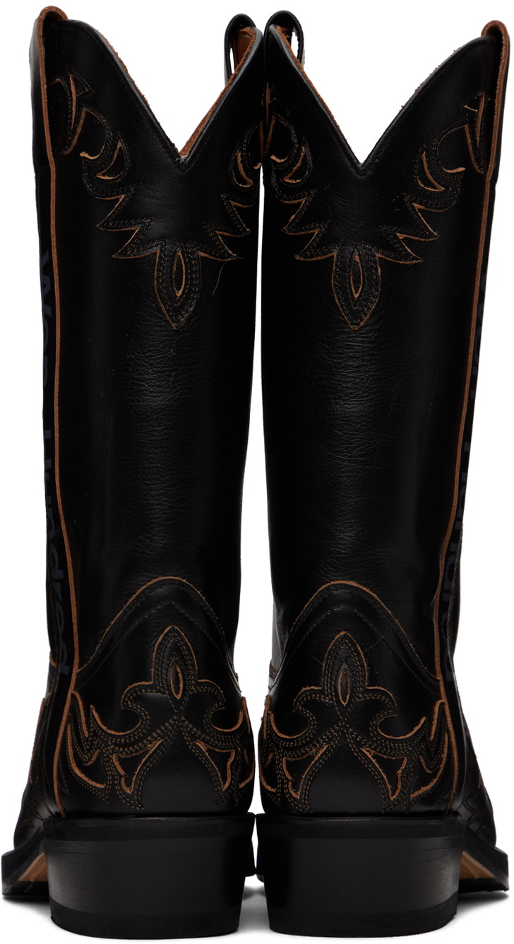 Won Hundred Black Sendra Edition Bogota Boots