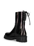 VERSACE - 35mm Leather Ankle Boots