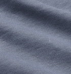 Officine Generale - Garment-Dyed Cotton-Jersey T-Shirt - Blue