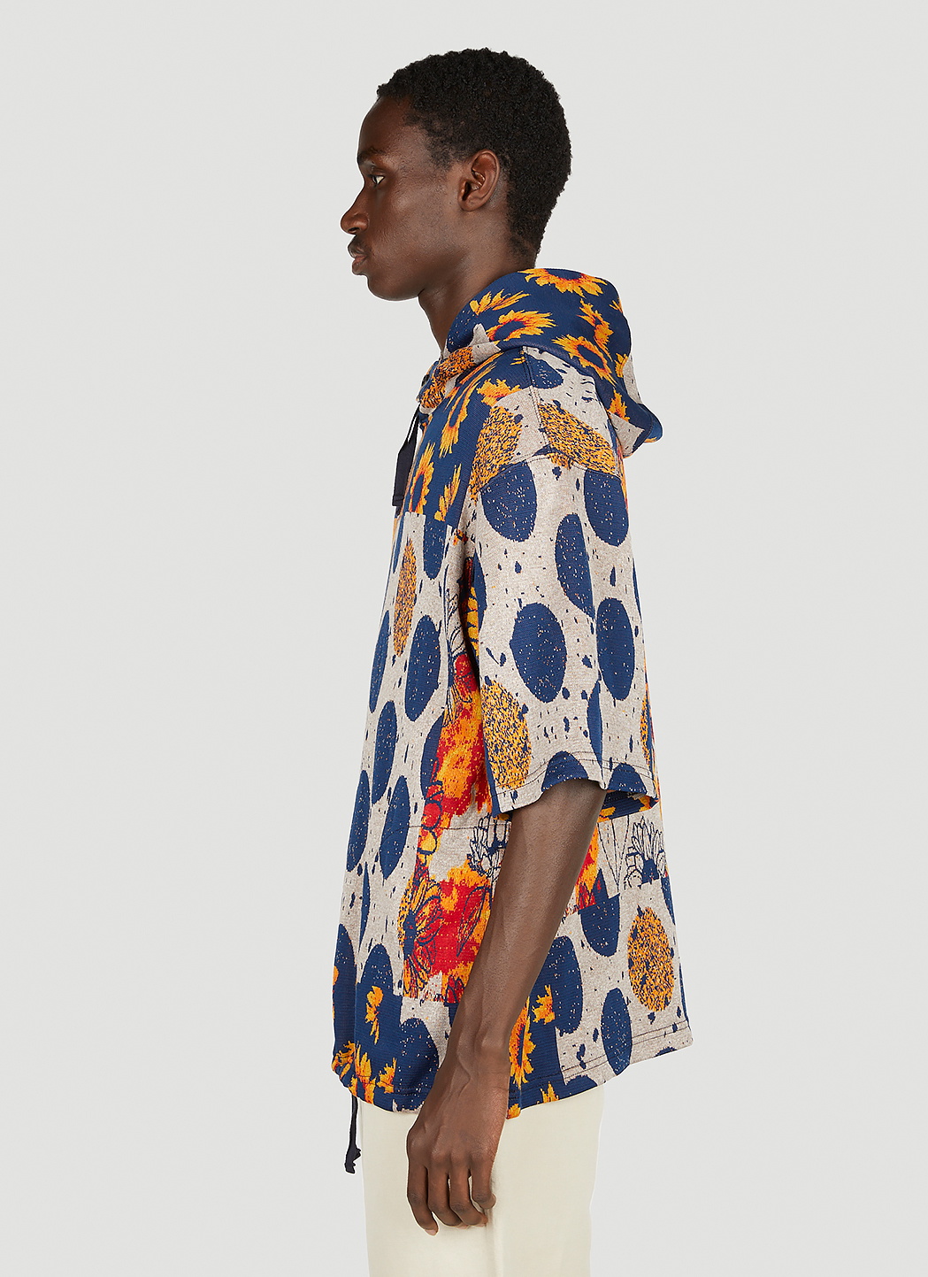 Engineered Garments Short Sleeve Hooded Sweatshirt