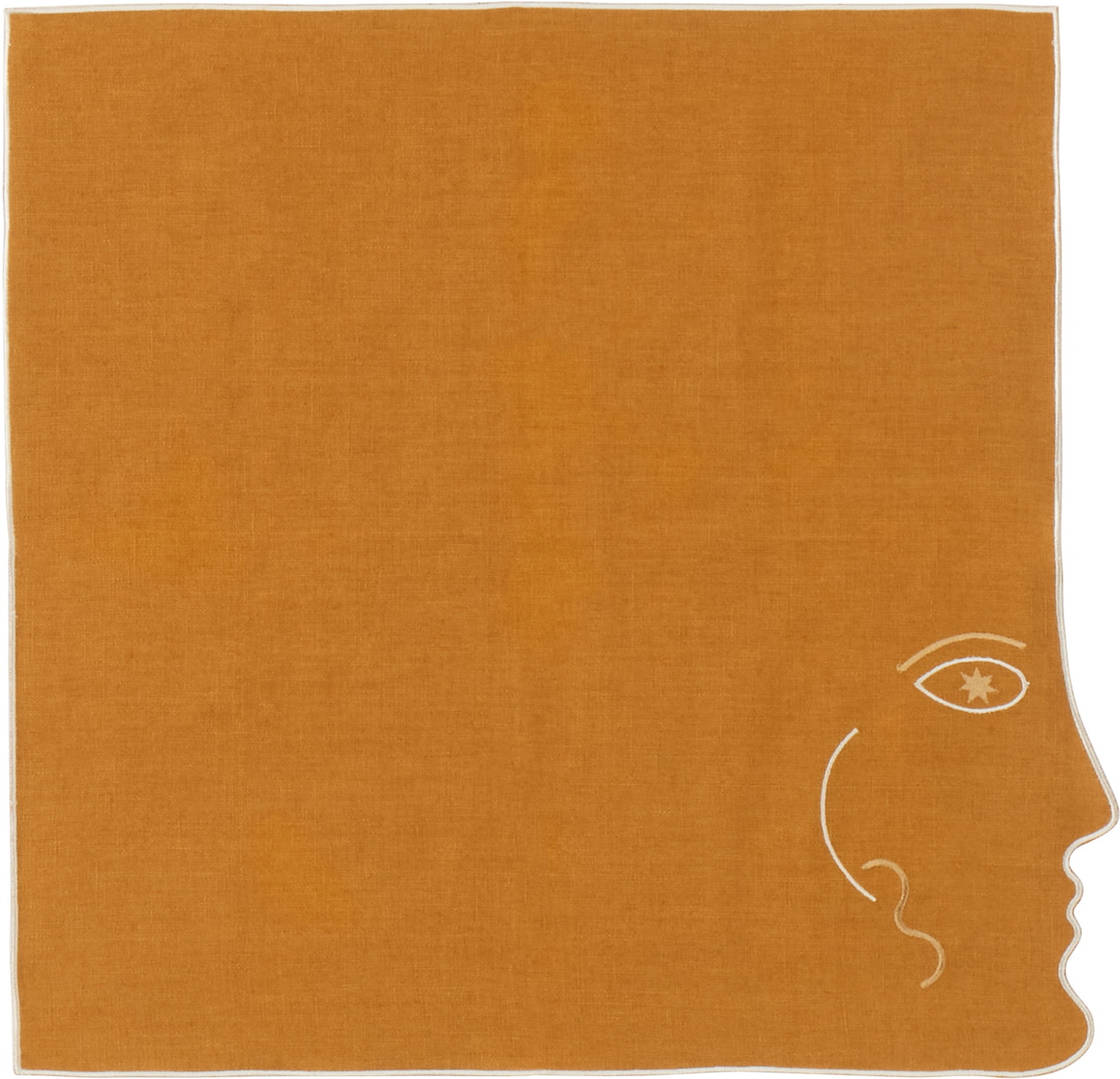 Maison Balzac Brown 'Tête à Tête' Napkins Set