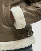 Schott NYC LC1259 JACKET Brown Mens Bomber Jacket