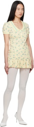 Ashley Williams Off-White Amelia Minidress