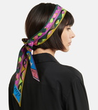 Pucci - Printed silk twill scarf