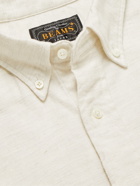 Beams Plus - Button-Down Collar Cotton-Twill Shirt - Neutrals