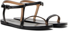 Marsèll Black Sottile Sandals