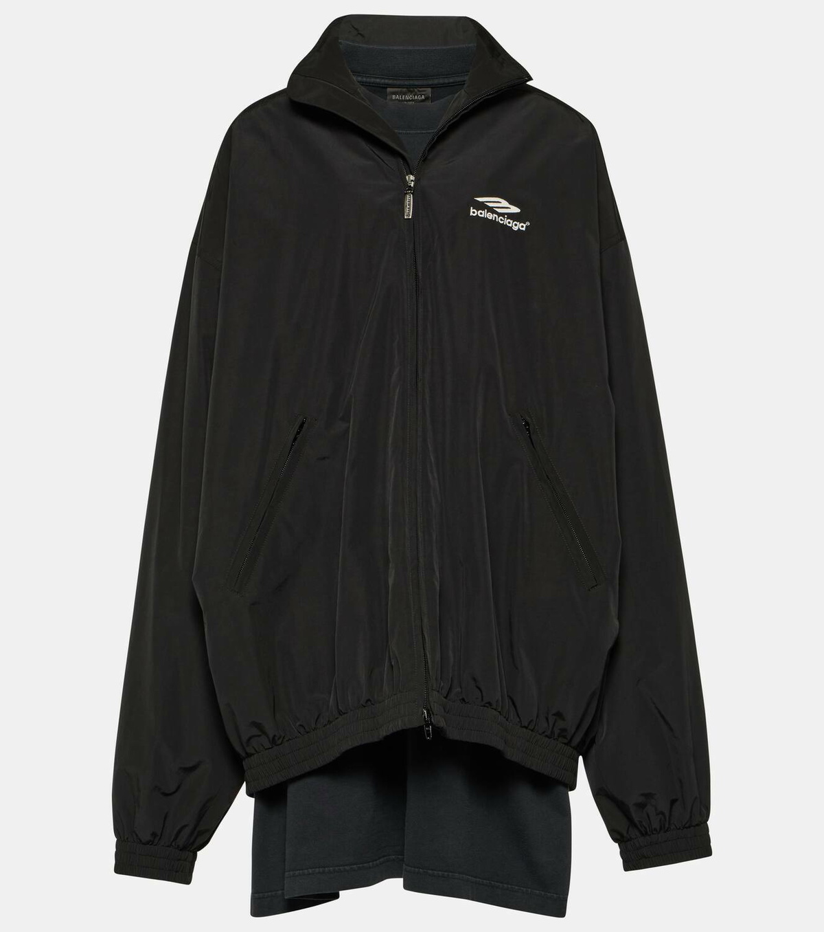 Balenciaga Technical poplin track jacket