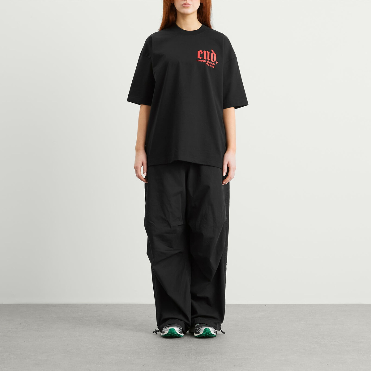 END. SS26 London Fashion Week T-Shirt in Black