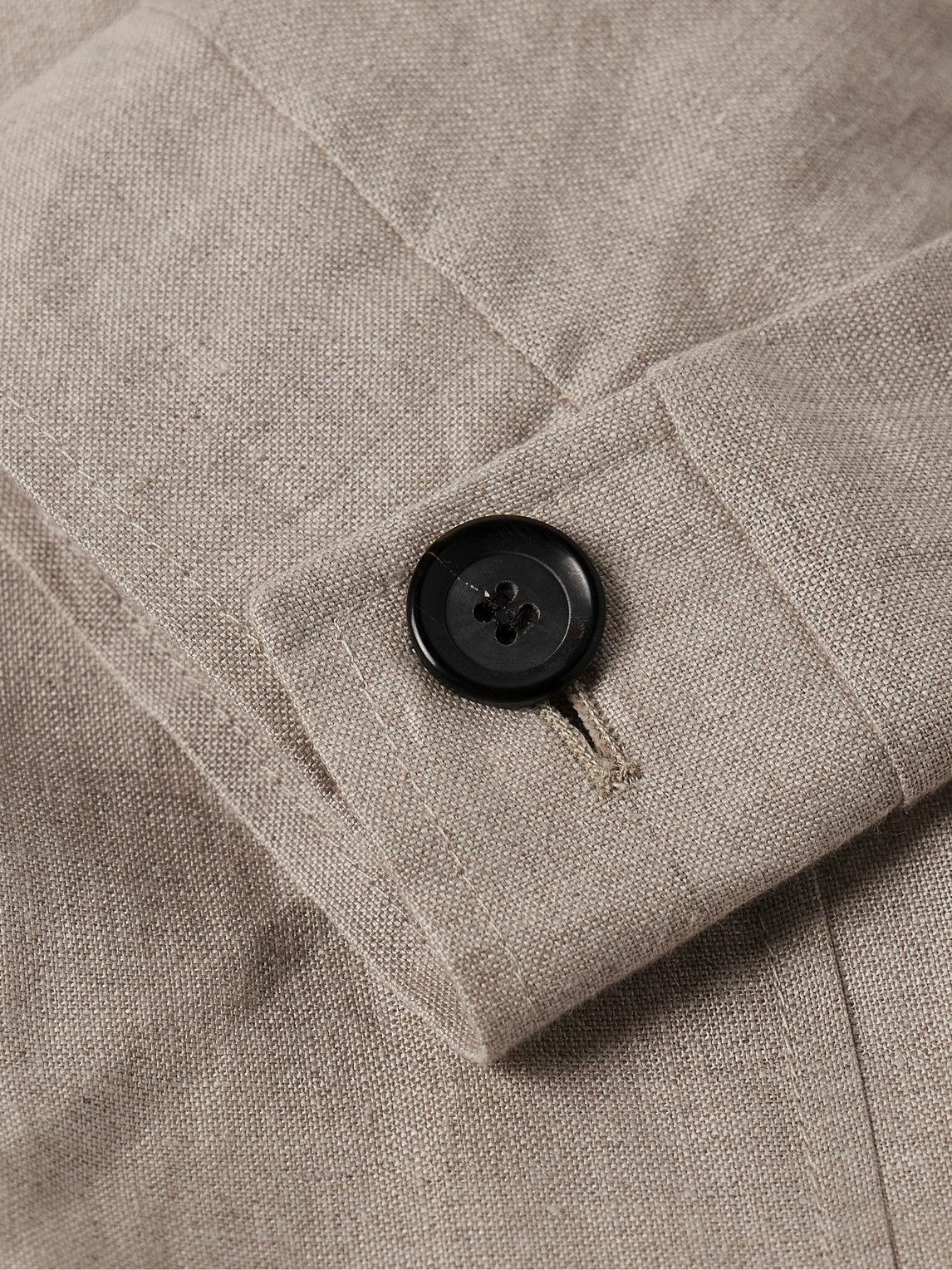 Oliver Spencer - Linfield Linen Bomber Jacket - Neutrals