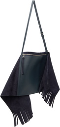 JW Anderson Navy Medium Scarf Bag