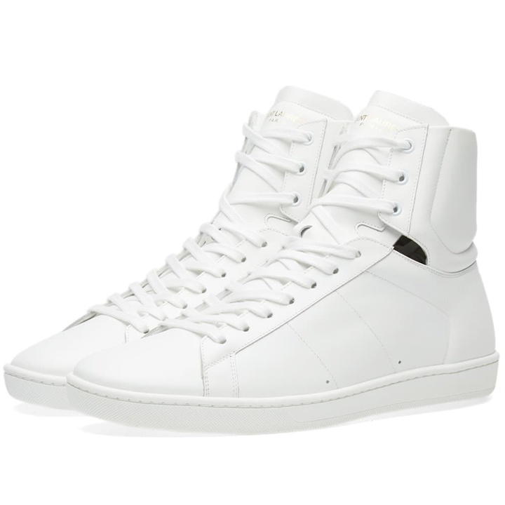 Photo: Saint Laurent SL-01 High Sneaker White