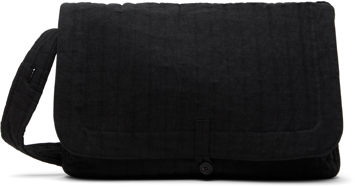 Jan-Jan Van Essche Black Coarse Dense Bag Jan-Jan Van Essche