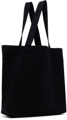 Carhartt Work In Progress Black Canvas Graphic Large Tote