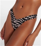 The Attico Zebra-print bikini