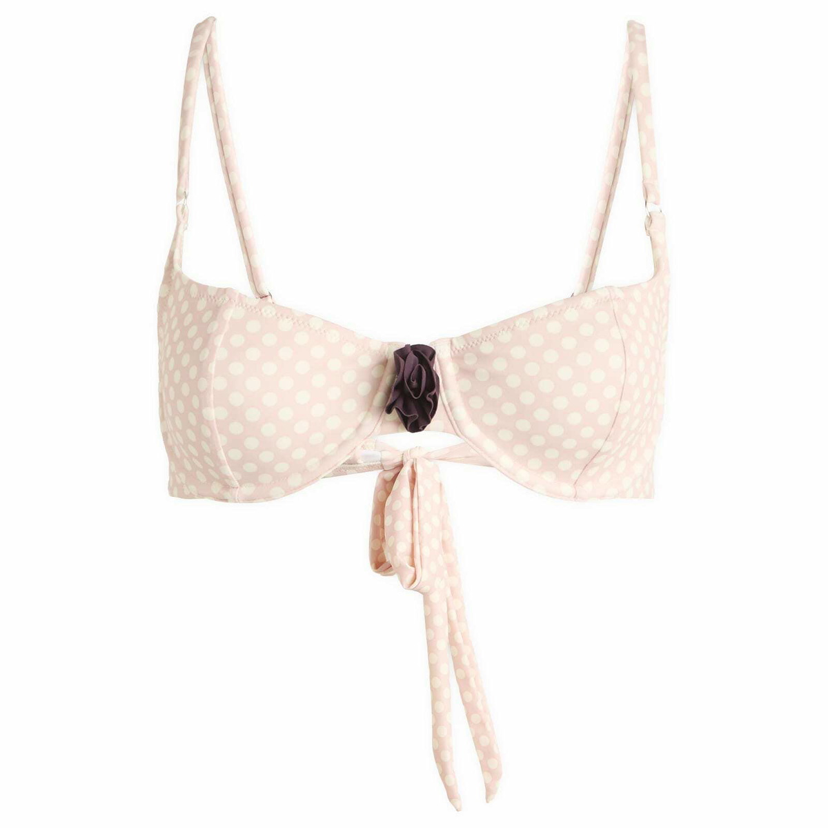 Fruity Booty Women's Carmen Bikini Top in Pink