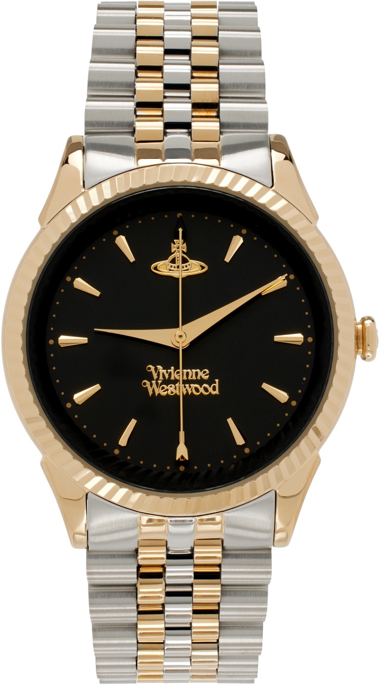 Vivienne Westwood Silver & Gold Seymour Watch Vivienne Westwood