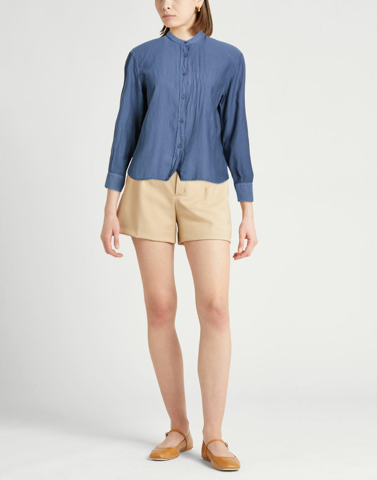 Crossley Womens Shirt Slate in Blue