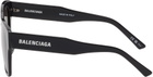Balenciaga Black Cat-Eye Sunglasses