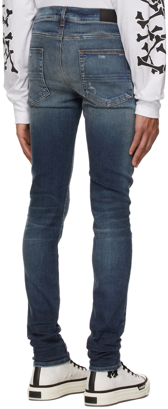 AMIRI STACK デニム Deep Classic indigo AMIRI Indigo Stack Jeans Amiri
