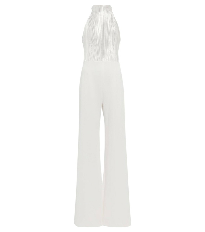 Photo: Galvan Bridal Panarea halterneck jumpsuit