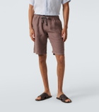Fedeli Linen Bermuda shorts