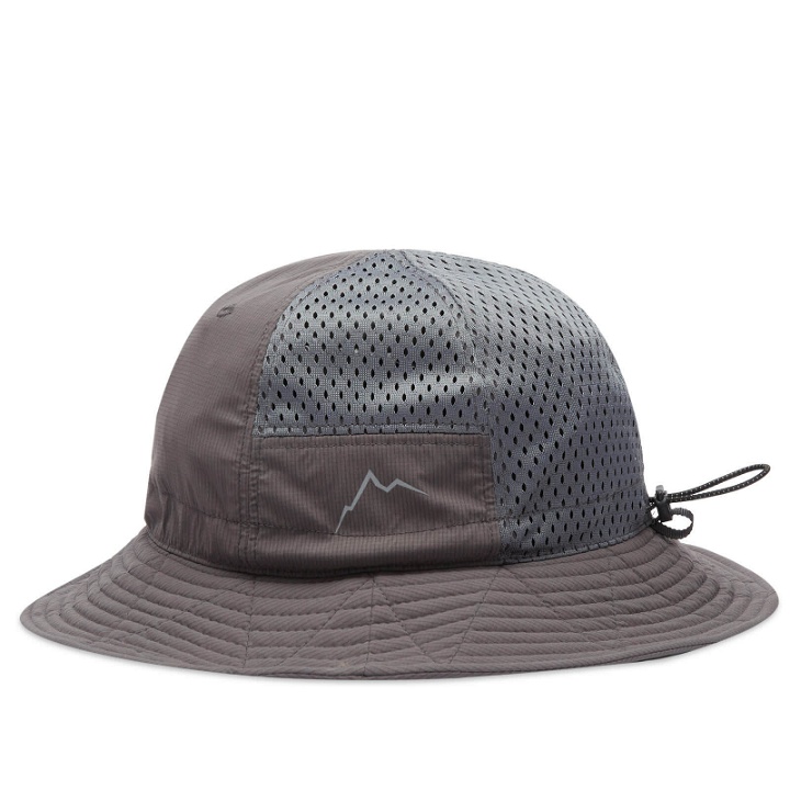 Photo: CAYL Men's Stretch Nylon Mesh Hat in Grey