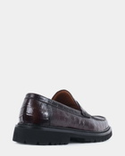 Steve Madden Montez Dress Shoes in Brown Croco