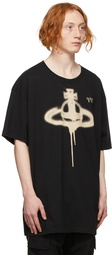 Vivienne Westwood Black Spray Orb Classic T-Shirt