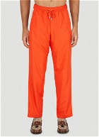 Colour Block Track Pants in Orange
