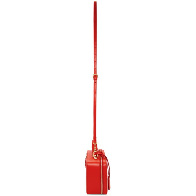 Mark Cross Red Baby Laura Bag