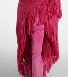 Gabriela Hearst Lauren fringed cashmere shawl