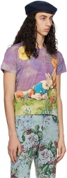 Molly Goddard Purple Graphics T-Shirt