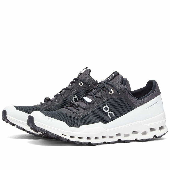 Photo: ON Men's Running Cloudultra Sneakers in Black/White