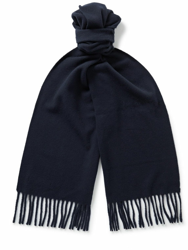 Photo: Acne Studios - Canada Skinny Fringed Wool Scarf