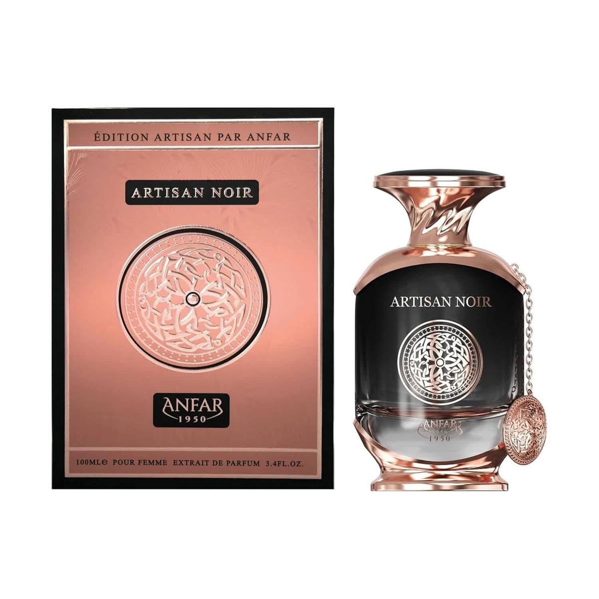 Anfar Ladies Artisan Noir Extrait de Parfum Spray 3.4 oz Fragrances 6292257644111
