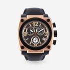 Polanti Torque Ii Chrono Chronograph Black Dial Mens Watch PLT2004LB-RGBK