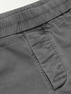 James Perse - Straight-Leg Stretch Supima Cotton-Canvas Shorts - Gray