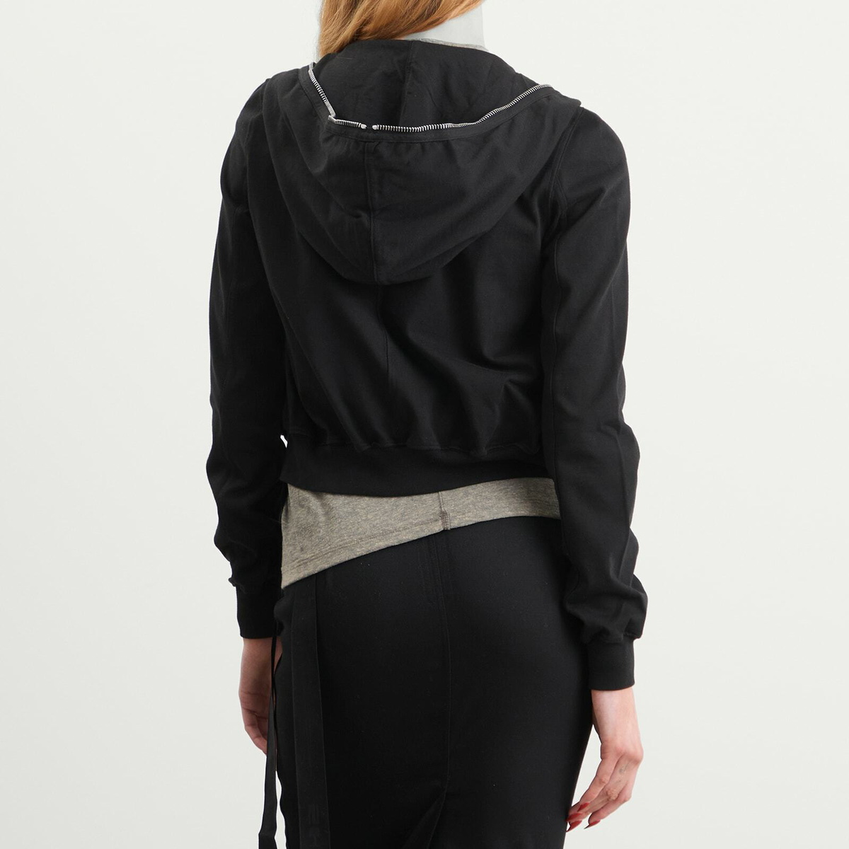 Rick Owens DRKSHDW Women's Gimp Hoodie in Black