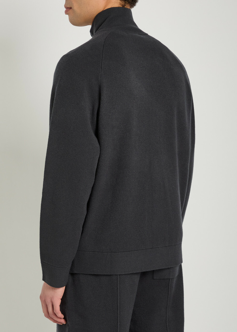 Paige Falberg Knit Cardigan Charcoal