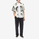 MARKET Men's Short Sleeve Bitmap Shirt in Ecru