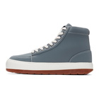 Sunnei Grey Neoprene Dreamy High-Top Sneakers