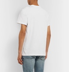 Balmain - Logo-Print Cotton-Jersey T-Shirt - White