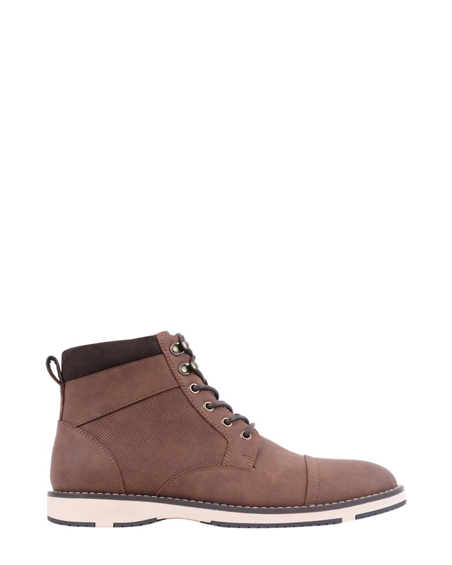 Photo: Steve Madden Mentor Boots in Cognac