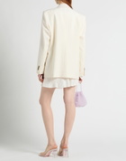 Msgm Womens Blazer Ivory