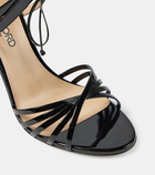 Tom Ford Angelica 105 patent leather sandals