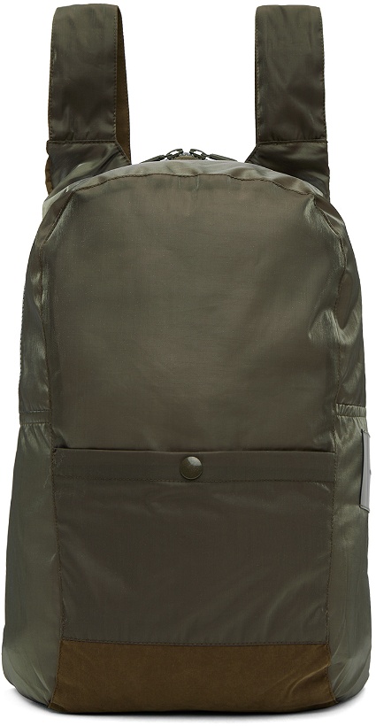 Photo: Our Legacy Khaki Slim Backpack