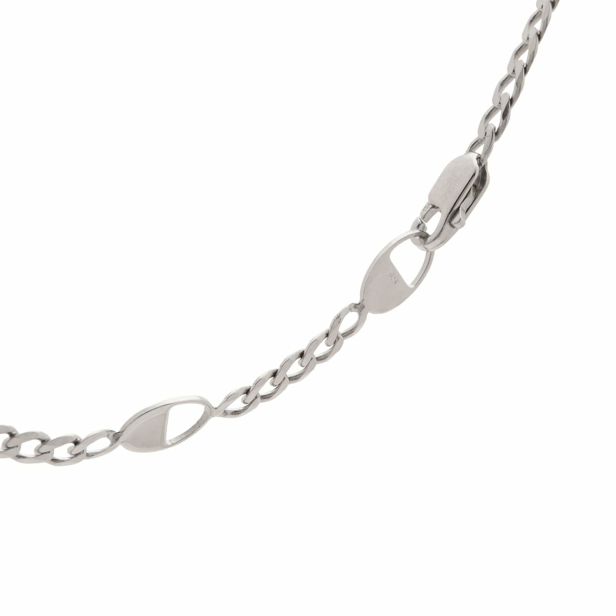 Miansai Men's Lyra Agate Chain Necklace in Green/Silver